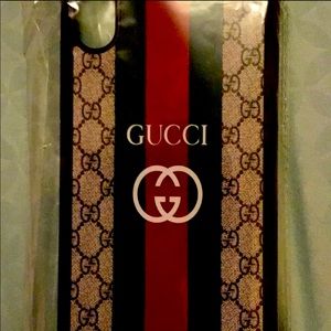 GUCCI design iphone XR hard cover case